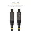 StarTech.com 20 tolli (50 cm) USB-C kaabel 10 Gbit/s – USB 3.1 USB-C kaabel – 100 W (5 A) toiteedastusega laadimine, DP Alt Mode – USB-C juhe USB-C sülearvutile/telefonile/seadmele – laadimine/sünkroonimine