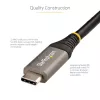 StarTech.com 20 tolli (50 cm) USB-C kaabel 10 Gbit/s – USB 3.1 USB-C kaabel – 100 W (5 A) toiteedastusega laadimine, DP Alt Mode – USB-C juhe USB-C sülearvutile/telefonile/seadmele – laadimine/sünkroonimine