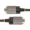 StarTech.com 3 jalga (1 m) külgkruviga lukustatav USB-C kaabel 10 Gbit/s – USB-IF sertifitseeritud USB-C kaabel – USB 3.1/3.2 Gen 2 C-tüüpi kaabel – 100 W (5 A) Power Delivery laadimine, DP Alt Mode – kahekordne kruvilukk – USB-C juhe laadimiseks/sünkroonimiseks
