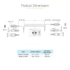 StarTech.com 1 m (3 jalga) USB-C–Lightning-kaabel, MFi-sertifikaadiga, spiraalne iPhone'i laadimiskaabel, must, vastupidav TPE-kate aramiidkiuga, tugev spiraalne Lightning-kaabel
