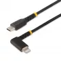 StarTech.com RUSB2CLTMM1MR mobiiltelefonikaabel Must 1 m USB C Lightning
