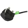 StarTech.com UK arvuti toitekaabel 3 jalga (1 m), BS 1363 pistik C13 pesasse, 18AWG, 10A 250V, asendus vahelduvvoolu toitejuhe, veekannu juhe / UK toitejuhe, arvuti toiteploki kaabel, teleri toitekaabel