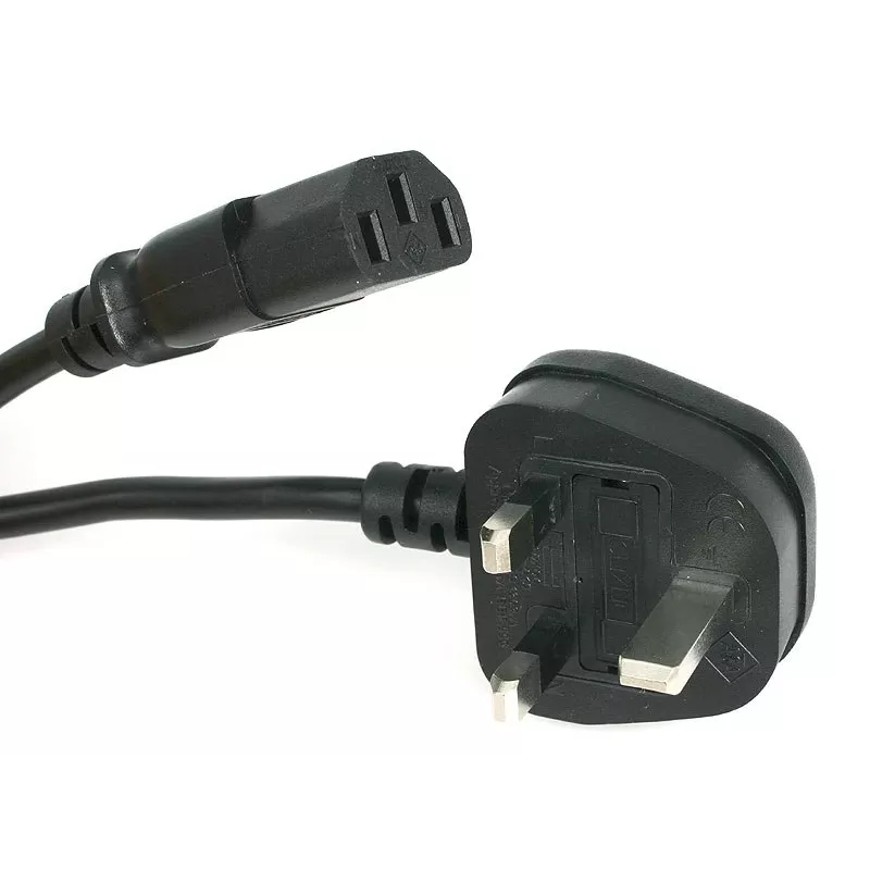 StarTech.com UK arvuti toitekaabel 3 jalga (1 m), BS 1363 pistik C13 pesasse, 18AWG, 10A 250V, asendus vahelduvvoolu toitejuhe, veekannu juhe / UK toitejuhe, arvuti toiteploki kaabel, teleri toitekaabel