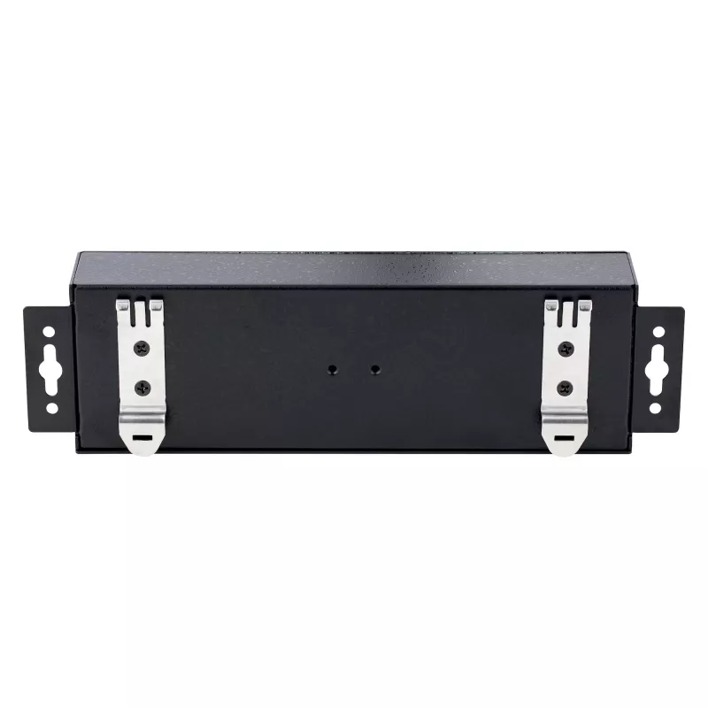 StarTech.com 10-pordiline tööstuslik USB 2.0 jaotur, vastupidav USB-jaotur ESD 4. taseme kaitsega, DIN-/seina-/lauakinnitusega USB-A jaotur, USB-pordilaiendaja lukustatavate portidega, mitme pordiga USB-jaotur