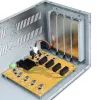 StarTech.com 4-pesaline PCIe laienduskorpus koos PCIe x2 hostkaardiga, PCIe 2.0 – 10 Gbit/s, välised PCIe pesad lauaarvutitele/serveritele, PCI Express laienduskast/adapter, 4 PCIe x1 pesa