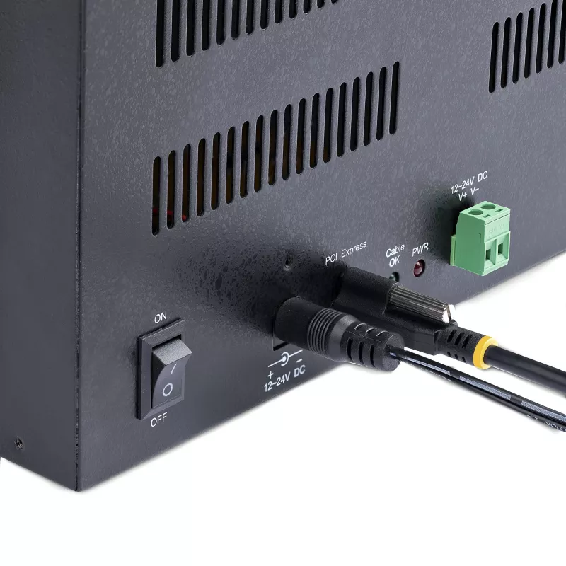 StarTech.com 4-pesaline PCIe laienduskorpus koos PCIe x2 hostkaardiga, PCIe 2.0 – 10 Gbit/s, välised PCIe pesad lauaarvutitele/serveritele, PCI Express laienduskast/adapter, 4 PCIe x1 pesa