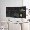 StarTech.com kuue monitori lauakinnitus koos risttalaga, kuni 32-tolliste arvutiekraanide jaoks, max 17,6 naela (8 kg) ühele, topeltsammas, C-klamber/läbiviigukork, kõrgus reguleeritav