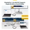 StarTech.com 6ft (2m) Active Thunderbolt 4 kaabel, 40Gbps, 100W Power Delivery, 4K/8K Video, Intel-Certified Thunderbolt kaabel - Ühilduv w/ USB4/Thunderbolt 4/ USB 3.2/ USB USB-C/DisplayPort/Thunderbolt 3