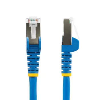 StarTech.com 5m CAT6a Ethernet kaabel - Blue - Low Smoke Zero Halogen (LSZH) - 10GbE 500MHz 100W PoE++ Snagless RJ-45 w/Strain Reliefs S/FTP võrk Patch Cord
