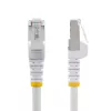 StarTech.com 10m CAT6a Ethernet kaabel - Valge - Low Smoke Zero Halogen (LSZH) - 10GbE 500MHz 100W PoE++ Snagless RJ-45 w/Strain Reliefs S/FTP võrk Patch Cord