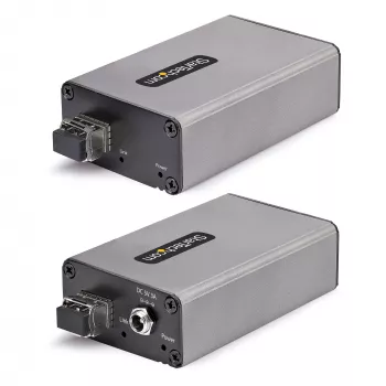 StarTech.com 2-pordiline USB 3.0 pikendaja üle OM3 mitmemoodilise kiu – LC/LC – 2x 5 Gbit/s USB-A jaotur – 350 m (1150 jala) ulatus – vastupidav USB fiiberoptiline pikendaja – optiline USB pikendaja