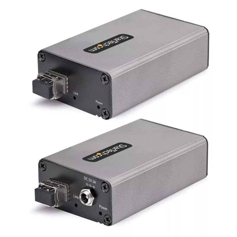 StarTech.com 2-pordiline USB 3.0 pikendaja üle OM3 mitmemoodilise kiu – LC/LC – 2x 5 Gbit/s USB-A jaotur – 350 m (1150 jala) ulatus – vastupidav USB fiiberoptiline pikendaja – optiline USB pikendaja