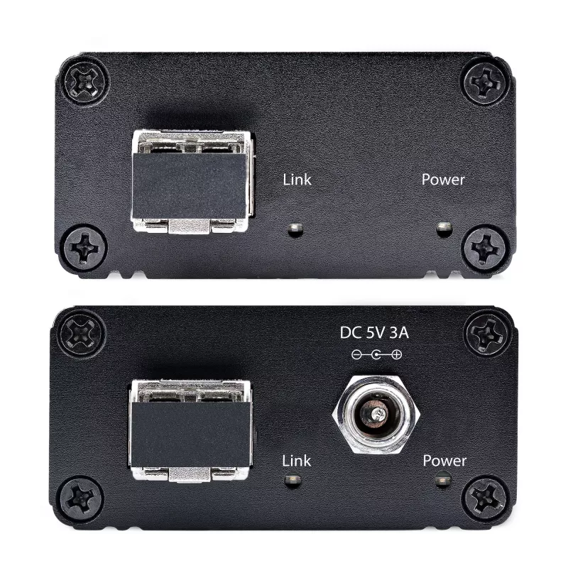 StarTech.com 2-pordiline USB 3.0 pikendaja üle OM3 mitmemoodilise kiu – LC/LC – 2x 5 Gbit/s USB-A jaotur – 350 m (1150 jala) ulatus – vastupidav USB fiiberoptiline pikendaja – optiline USB pikendaja