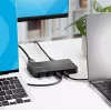 StarTech.com 2-pordiline USB-C KVM-lüliti, ühe 4K 60 Hz HDMI monitori jaoks, kahe 100 W toiteedastuse läbipääsupordiga, siinitoitel, USB USB-C/USB4/Thunderbolt 3/4 ühilduv – väikevormitegur