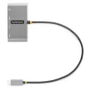 StarTech.com 3-pordiline USB-C jaotur Ethernetiga - 3x USB-A - Gigabit Ethernet - USB 3.0 5 Gbit/s - siiniga toidetav - 1 jala/30 cm pikk USB USB-C hostkaabel - GbE - kaasaskantav USB-C–USB-A jaotur