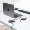 StarTech.com 3-pordiline USB-C jaotur Ethernetiga - 3x USB-A - Gigabit Ethernet - USB 3.0 5 Gbit/s - siiniga toidetav - 1 jala/30 cm pikk USB USB-C hostkaabel - GbE - kaasaskantav USB-C–USB-A jaotur