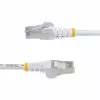 StarTech.com 12 m valge CAT8 Etherneti kaabel, tõrkumatu RJ45, 25G/40G, 2000 MHz, 100 W PoE++, S/FTP, 26AWG puhas vasktraat, LSZH, varjestatud võrgu ühendusjuhe tõmbetugevdustega, individuaalselt testitud