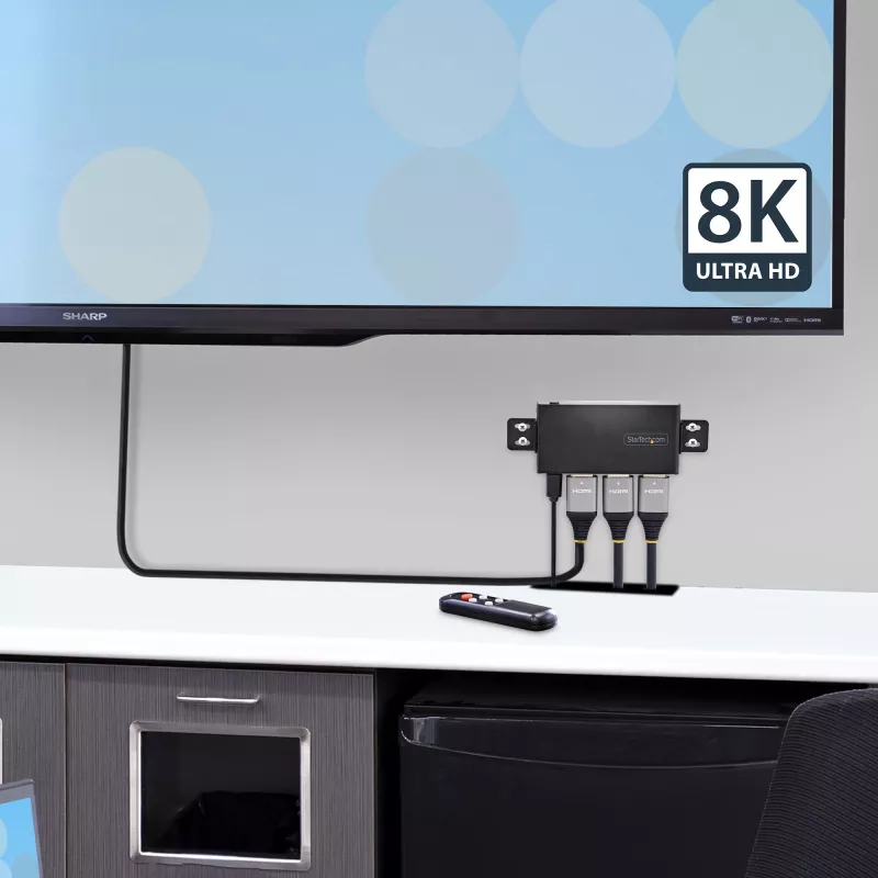 StarTech.com 2PORT-HDMI-SWITCH-8K videolüliti