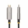 StarTech.com 50 ft (15,2 m) USB-C–HDMI 2.0 aktiivne optiline kaabel (AOC), 4K 60 Hz, CL3, ühesuunaline USB-C–HDMI adapterkaabel