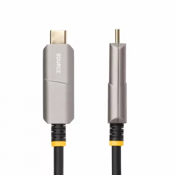StarTech.com 50 ft (15,2 m) USB-C–HDMI 2.0 aktiivne optiline kaabel (AOC), 4K 60 Hz, CL3, ühesuunaline USB-C–HDMI adapterkaabel