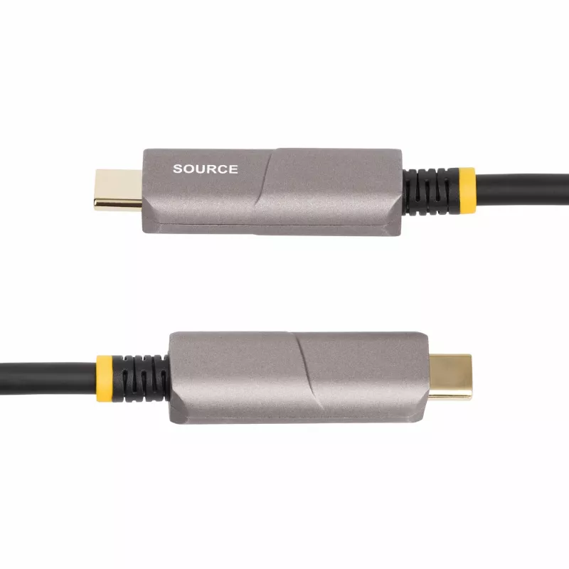 StarTech.com 50 ft (15,2 m) USB-C–HDMI 2.0 aktiivne optiline kaabel (AOC), 4K 60 Hz, CL3, ühesuunaline USB-C–HDMI adapterkaabel