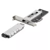 StarTech.com M.2 NVMe SSD PCIe x4 mobiilne sahtel/tagapaneel eemaldatava salvega PCI Expressi laienduspesasse, tööriistadeta paigaldus, PCIe 4.0/3.0 kiirvahetusega draivisahtel, võtmelukk – 2 võtit kaasas