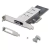 StarTech.com M.2 NVMe SSD PCIe x4 mobiilne sahtel/tagapaneel eemaldatava salvega PCI Expressi laienduspesasse, tööriistadeta paigaldus, PCIe 4.0/3.0 kiirvahetusega draivisahtel, võtmelukk – 2 võtit kaasas