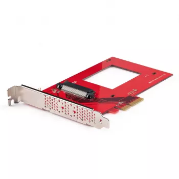 StarTech.com U.3 PCIe-adapterkaart, PCIe 4.0 x4 adapter 2,5-tollistele U.3 NVMe SSD-dele, SFF-TA-1001 PCI Express lisakaart lauaarvutitele/serveritele, TAA vastavuses – OS-iseseisev