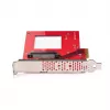 StarTech.com U.3 PCIe-adapterkaart, PCIe 4.0 x4 adapter 2,5-tollistele U.3 NVMe SSD-dele, SFF-TA-1001 PCI Express lisakaart lauaarvutitele/serveritele, TAA vastavuses – OS-iseseisev