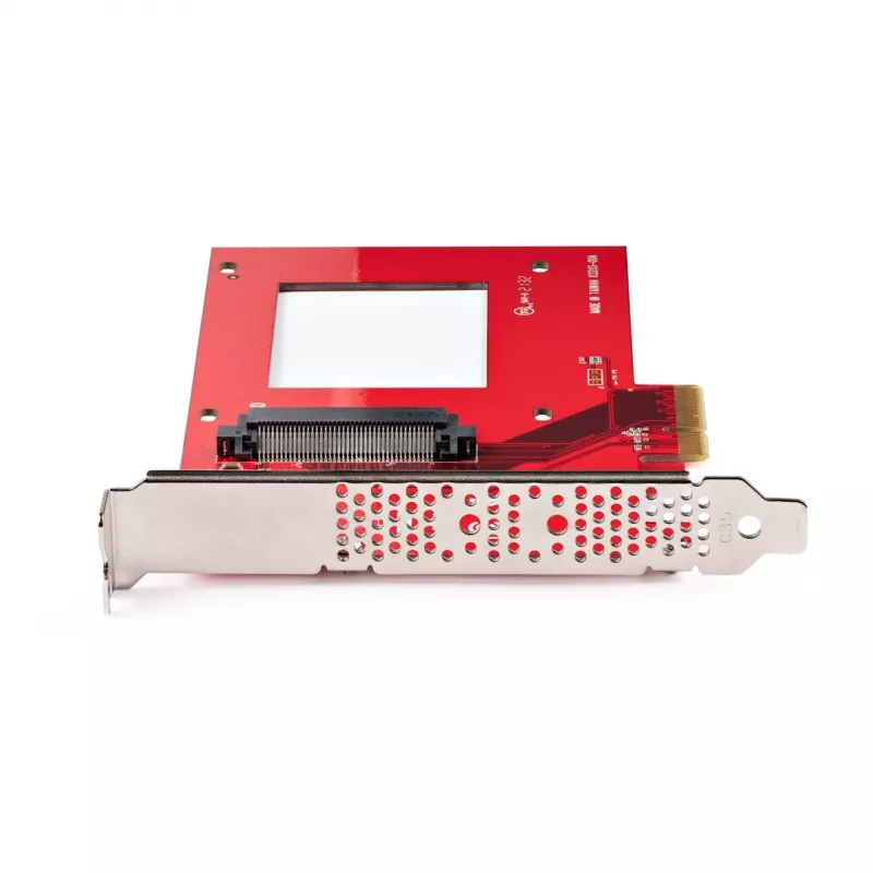 StarTech.com U.3 PCIe-adapterkaart, PCIe 4.0 x4 adapter 2,5-tollistele U.3 NVMe SSD-dele, SFF-TA-1001 PCI Express lisakaart lauaarvutitele/serveritele, TAA vastavuses – OS-iseseisev