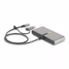 StarTech.com 2-pordiline USB-C-jaotur Etherneti ja RS-232-ga, kinnitatud USB-C–USB-A adapter, 100 W PD läbipääs, 2x USB-A 5 Gbit/s, Gigabit Ethernet, RS232 jadaport (FTDI)
