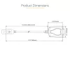 StarTech.com 2-pordiline PCI Express jadaliidese kaart, kahe pordiga PCIe-RS232 (DB9) jadakaart, 16C1050 UART, madala/täisprofiiliga kronsteinid, COM-i säilitamine, Windowsile/Linuxile
