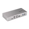StarTech.com universaalne USB4 ja Thunderbolt 4 dokkimisjaam, nelja ekraani tugi Windowsis, kahe ekraani tugi MacBookis, HDMI DP dokk 98 W sülearvuti laadimisega