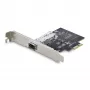 StarTech.com 1-pordine GbE SFP võrgukaart, PCIe 2.1 x1, Intel I210-IS, 1GbE kontroller, 1000BASE vask/kiudoptika, ühepordine gigabitine Etherneti NIC, töölaua/serveri taustaplaadid - Windows ja Linux ühilduv