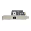 StarTech.com 1-pordine GbE SFP võrgukaart, PCIe 2.1 x1, Intel I210-IS, 1GbE kontroller, 1000BASE vask/kiudoptika, ühepordine gigabitine Etherneti NIC, töölaua/serveri taustaplaadid - Windows ja Linux ühilduv