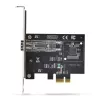 StarTech.com 1-pordine GbE SFP võrgukaart, PCIe 2.1 x1, Intel I210-IS, 1GbE kontroller, 1000BASE vask/kiudoptika, ühepordine gigabitine Etherneti NIC, töölaua/serveri taustaplaadid - Windows ja Linux ühilduv