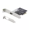 StarTech.com 1-pordine GbE SFP võrgukaart, PCIe 2.1 x1, Intel I210-IS, 1GbE kontroller, 1000BASE vask/kiudoptika, ühepordine gigabitine Etherneti NIC, töölaua/serveri taustaplaadid - Windows ja Linux ühilduv