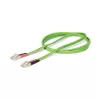 StarTech.com 2m (6.6ft) LC to LC (UPC) OM5 mitmemoodiline fiiberoptiline kaabel, 50/125µm dupleks LOMMF tõmblukkjuhe, VCSEL, 40G/100G, LSZH fiiberhüppaja