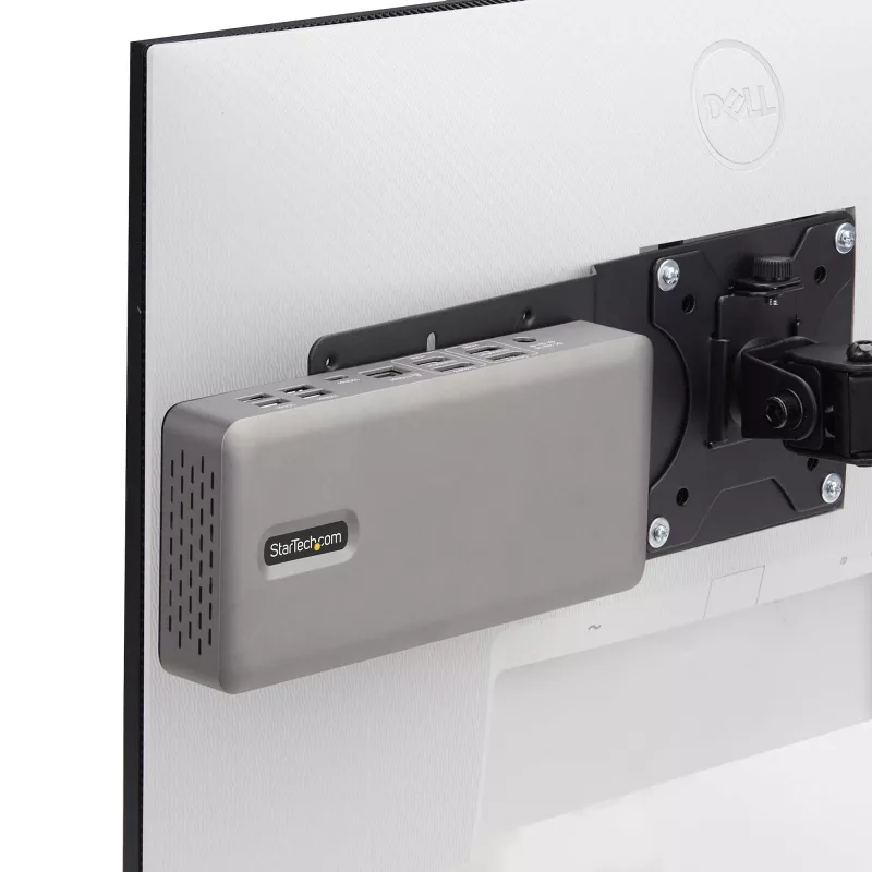 StarTech.com VESA kinnitusklamber NUC-/õhuke klient- või sülearvuti dokkimisjaamadele, VESA 75x75/100x100 ühilduv pikendusplaat mini-arvutile