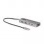 StarTech.com 3-pordiline USB-C jaotur 2,5 Gbps Etherneti ja 100 W toite edastuse läbipääsupordiga, USB 3.2 10 Gbps, 2x USB-A / 1x USB-C, kaasaskantav USB USB-C adapterjaotur