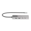 StarTech.com 3-pordiline USB-C jaotur 2,5 Gbps Etherneti ja 100 W toite edastuse läbipääsupordiga, USB 3.2 10 Gbps, 2x USB-A / 1x USB-C, kaasaskantav USB USB-C adapterjaotur