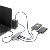 StarTech.com 3-pordiline USB-C jaotur 2,5 Gbps Etherneti ja 100 W toite edastuse läbipääsupordiga, USB 3.2 10 Gbps, 2x USB-A / 1x USB-C, kaasaskantav USB USB-C adapterjaotur