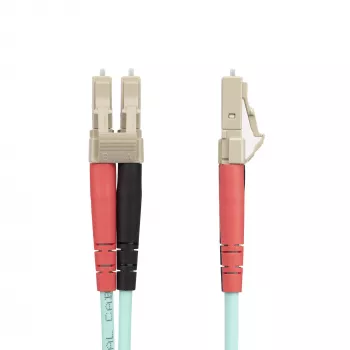 StarTech.com 20 m (65 jalga) LC/UPC-LC/UPC OM4 mitmemoodiline fiiberoptiline kaabel, 50/125 µm LOMMF/VCSEL tõmblukuga kiud, 100G, madal sisestuskadu – LSZH fiiberhüppaja