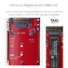 StarTech.com 1M25-U3-M2-ADAPTER liidesekaardid/adapter Sisemine M.2