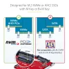 StarTech.com 1M25-U3-M2-ADAPTER liidesekaardid/adapter Sisemine M.2