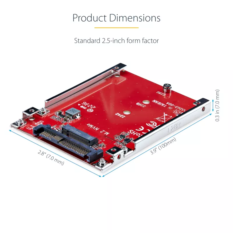 StarTech.com 1M25-U3-M2-ADAPTER liidesekaardid/adapter Sisemine M.2