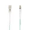 StarTech.com 8m (26.2 jalga) LC-LC (UPC) OM4 mitmeosaline fiiberoptiline kaabel koos tõmmatavate sakkidega, 50/125 µm, 100G, paindetundetu, madala sisestuskaduga – LSZH fiiberoptiline ühenduskaabel