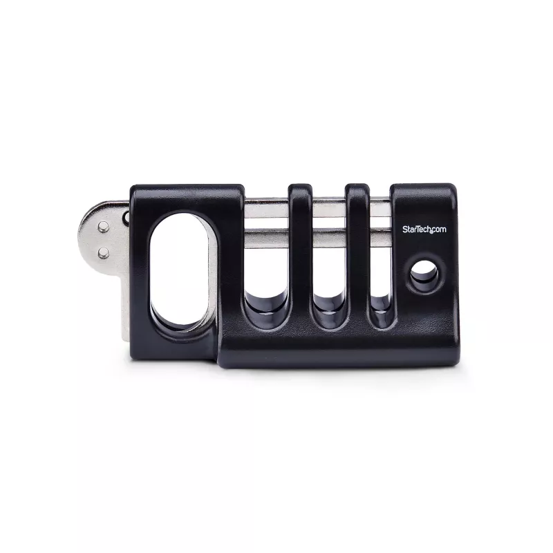 StarTech.com Peripheral kaabel Anchor Lock, Secure klaviatuur/hiir, kaabel Lock For Shared Office/Public Computers, kaabel Trap Ühilduv w/Laptop Security kaabel/Padlock - TAA