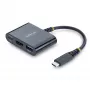 StarTech.com USB-C–HDMI mitme pordiga adapter, 140 W PD laadimine, 4K 60 Hz HDMI, USB 5 Gbit/s jaotur, mini dokk MacBookile / Dellile / Thinkpadile / HP-le / iPadile / tahvelarvutitele