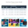 StarTech.com 23,8-tolline 16:9 arvutimonitori privaatsusfilter, riputatav akrüülfilter, kiirpaigaldatav turvakilp, monitori ekraanikaitse, +/- 30° vaatenurk, läikiv